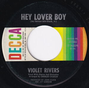 Violet Rivers - Hey Lover Boy ガールポップ Charlie Calello