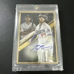 Topps Max Muncy auto 63/75 フレーム付き