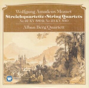 [CD/Warner]モーツァルト:弦楽四重奏曲第21-23番/アルバン・ベルク四重奏団 1975.12