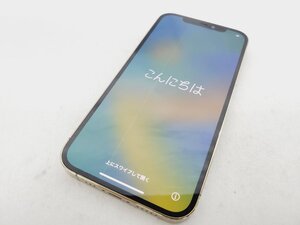 1円～【ジャンク】docomo ドコモ Apple iPhone12 Pro 256GB MGMC3J/A ゴールド 判定○ ※SIMロック解除済/水没反応・その他 11738769 1222