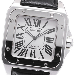 カルティエ CARTIER W20076X8 サントス100 LM 自動巻き メンズ _830064