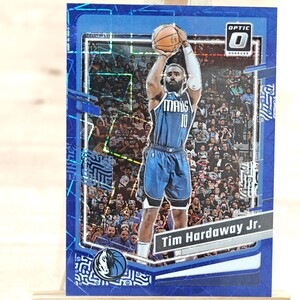 ティム・ハーダウェイ・ジュニア 2023-24 Panini Donruss Optic Blue Velocity Tim Hardaway Jr. ダラス・マーベリックス