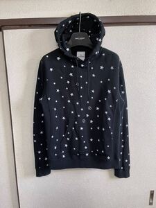 【良品】 uniform experiment UE ユニフォームエクスペリメント SOPHNET ソフ STAR PRINT PULLOVER SWEAT PARKA スウェットフーディー