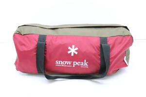 62MS☆Snow Peak スノーピーク ヘキサイーズ 1 グランドシート付き テント キャンプ 現状品