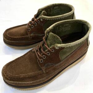 RUSSELL MOCCASIN KALAHARI PH ラッセルモカシン カラハリ ダブルバンプ スポーティング チャッカ スエード ブーツ BOOT US 8 26㎝