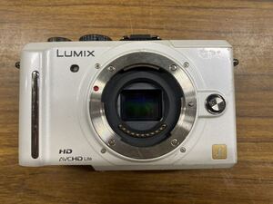 A3557) Panasonic DMC-GF1 LUMIX デジタル一眼 カメラ ボディ ルミックス 写真 撮影 趣味 パナソニック ジャンク