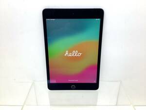 ◆Apple iPad mini (5th gen) Wi-Fi＋Cellular MUX52J/A 64GB スペースグレイ 本体のみ