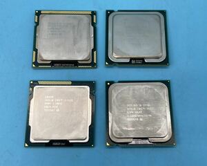 【A8197O128】intel インテル PCパーツ CPU 4点まとめて Core i3 540／2125 Core 2 Duo E8400／8500 ※動作未確認