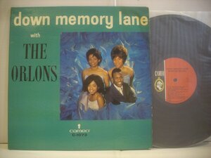 ● 輸入USA盤 LP DOWN MEMORY LANE WITH THE ORLONS / オーロンズ オールディーズ 1963年 CAMEO C-1073 ◇r50814