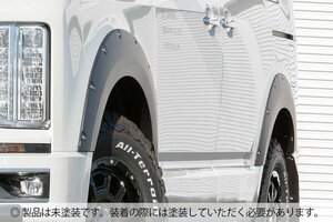 JAOS ジャオス フェンダーガーニッシュ type-X 未塗装品 デリカD:5 3DA-CV1W 2019/2～