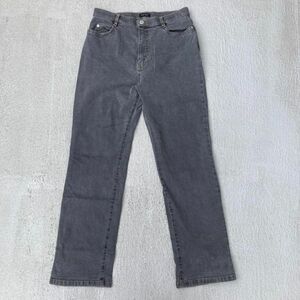 Basic Land ベーシックランド　デニムパンツ　ストレート　ストレッチ　古着　ブラックデニム　W29