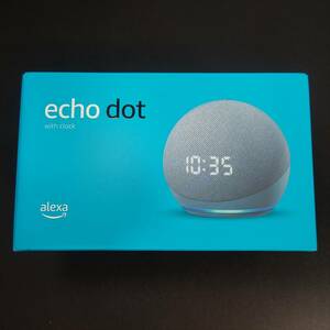 Amazon Echo Dot 第4世代 時計付き トワイライトブルー