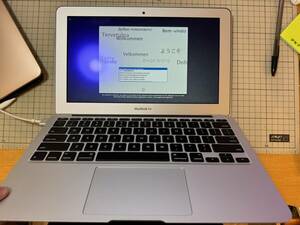 MacBook Air (11-inch, Mid 2012) USキーボード