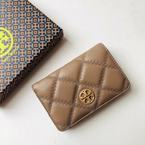 新品 TORY BURCH willa トリーバーチ 財布 モノグラム 二つ折り