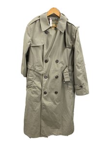 MILITARY◆ALL WEATHER COAT/トレンチコート/42/ポリエステル/KHK/8405-01-504-8828