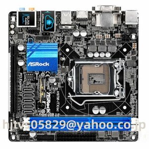 ASRock H97M-ITX/ac マザーボード Intel H97 LGA 1150 2×DDR3 DIMM Mini-ITX メモリ最大16G対応 保証あり　