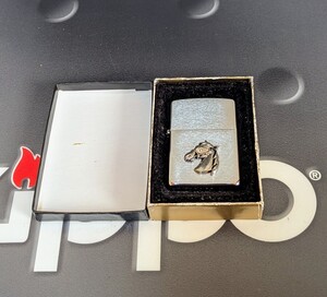 ZIPPO ９５年製 馬メタル 未使用 ジッポー 