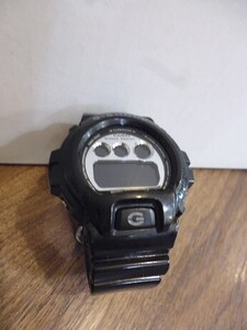 電池切れ G-SHOCK DW-6900NB 20気圧防水 黒ブラック Gショック メッキフェイス