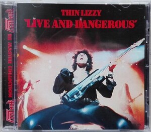 ＊中古CD THIN LIZZY/LIVE AND DANGEROUS 1978年作品国内盤 アイルランド・ハードロック フィル・ライノット マーキュリー/ポリグラム