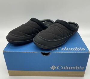 【23cm】新品 Columbia Packed Out II Omni-Heat BLACK コロンビア パックアウト 2 オムニヒート ブラック スリッパ 2768