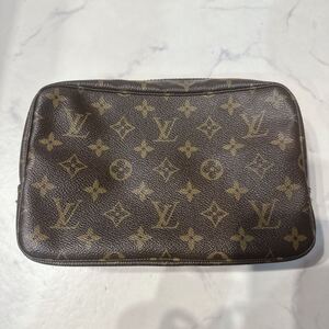 【1円スタート】 LOUIS VUITTON ルイヴィトン Louis Vuitton モノグラム ポーチ トゥルーストワレット