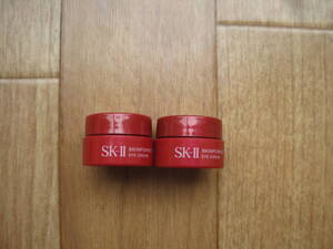 SK-II（SK２） スキンパワー アイ クリーム（目元用クリーム）２.５g × ２個　 ※ 長期自宅保管品