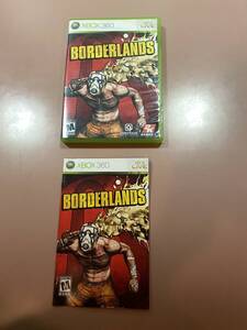 送料無料 国内本体起動確認済 Xbox360★ボーダーランズ 海外版★used☆Borderlands☆