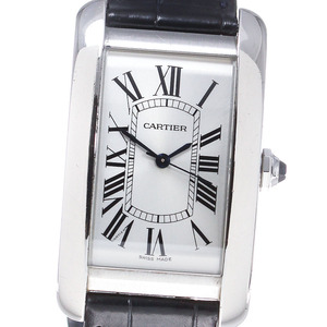 カルティエ CARTIER WSTA0018 タンクアメリカンLM 自動巻き メンズ _832166