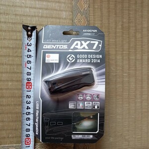 led bike light 自転車　ライト　照明　gentos ax7 未使用　送料520　220ルーメン　usb