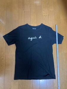 agnes b.アニエスベー 黒Tシャツ・サイズSぐらい　綿100%