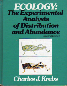 ★生態学分布と存在量の実験的分析-Ecology the Experimental Analysis of Distribution and Abundance★