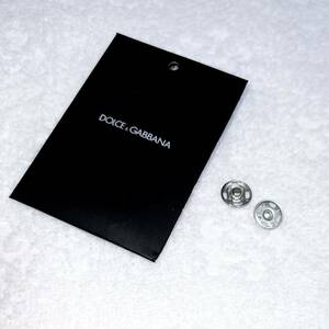 DOLCE&GABBANA スナップ　ボタン　付属品　ドルガバ　ドルチェアンドガッバーナ　正規品