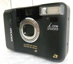 レトロ 当時物 RETRO CAMERA OLYMPUS オリンパス フィルム カメラ APSフィルム iZOOM 2000 アイズーム OLYMPUS LENS ZOOM 25-90mm 