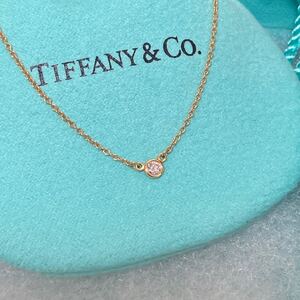 Tiffany&Co. TIFFANY ティファニー エルサ・ペレッティ バイザヤード ネックレス イエローゴールド Au750 K18 ダイヤモンド アクセサリー