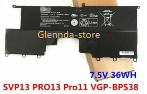 純正同等 新品 SONY PRO13 SVP13 Pro13 Pro11 適用する ノートパソコン修理交換用バッテリー VGP-BPS38 7.5V 36Wh