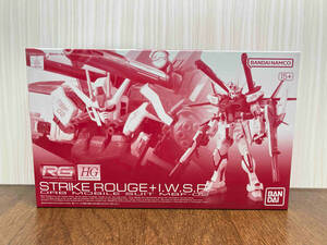 未組立品 プラモデル バンダイ 1/144 MBF-02 ストライクルージュ RG+ I.W.S.P. HG 「機動戦士ガンダムSEED MSV」 プレバン限定