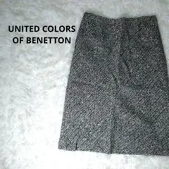 UNITED COLORS OF BENETTON　台形 ひざ丈　スカート