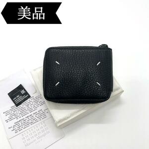 ◇メゾンマルジェラ◇レザー/4ステッチ/折り財布/ウォレット/ブランド