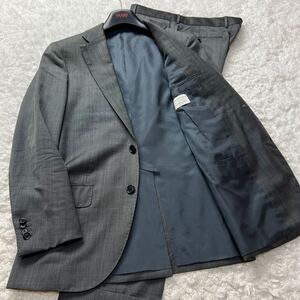 【極美品/最高級ライン】TOMORROWLAND PILGRIM トゥモローランド ピルグリム スーツセットアップ 上下 ゼニア Zegna イタリア生地 M