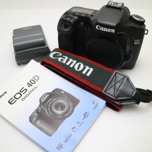 超美品 EOS 40D ブラック ボディ 即日発送 デジ1 Canon デジタルカメラ 本体 あすつく 土日祝発送OK