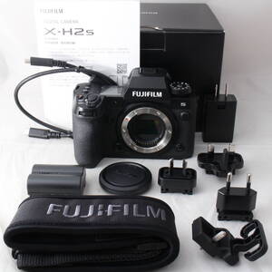 ☆美品・ショット数12484☆ FUJIFILM X-H2S ボディ フジフイルム #2589