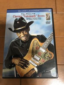 希少! clcrence gatemouth brown☆blues legends☆ゲイトマス ブラウン☆ブルース☆DVD☆国内盤☆人気！貴重！レア！ジャンク！