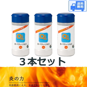 キパワーソルト 容器230gボトル【３本セット】　全国一律・送料無料 です！