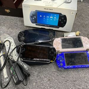 10240 SONY ソニー ゲーム機まとめ　 PSP3台、PSVITA 1台　現状ジャンク品　動作未確認