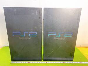 貴重　SONY　ソニー　PlayStation2　プレイステーション2　SCPH-30000　SCPH-18000　2台セット　ゲーム　本体のみ　長期保管品　現状品