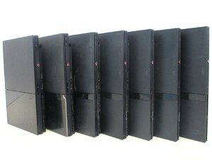 ▲二宮店▲【現状品】g6-51 SONY PlayStation2 プレイステーション２ PS2 ７台 まとめ売り SCPH-70000,75000,90000