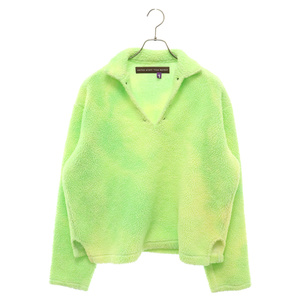 カクタス プラント フリー マーケット Lime Cowboy Pullover フリースカウボーイプルオーバー ジャケット ライトグリーン