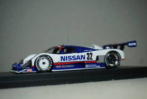 1/43 WEC in Japan 予選2位 長谷見 鈴木亜久里 ignition model NISSAN R88C #32 1988 日産 ニッサン nismo ニスモ R88 C 富士 Fuji