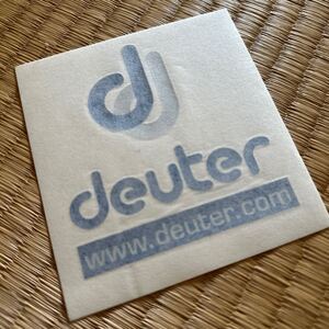 deuter ドイター 文字だけ抜けるステッカー(多分) 長期保管品