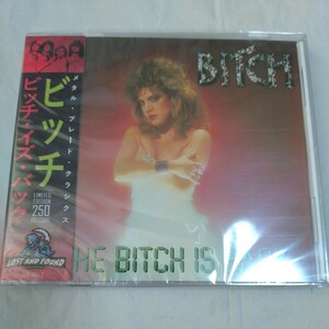 入手困難★帯付★BITCH★ビッチ★BITCH IS BACK★LIMITED EDITION 250★LFR-1014-2 #VIXEN #DORO #Phantom Blue